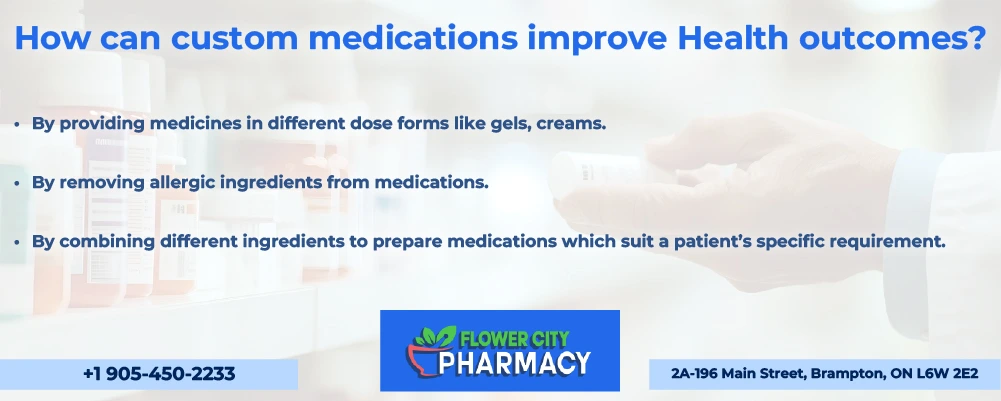 How can custom medications improve health outcomes