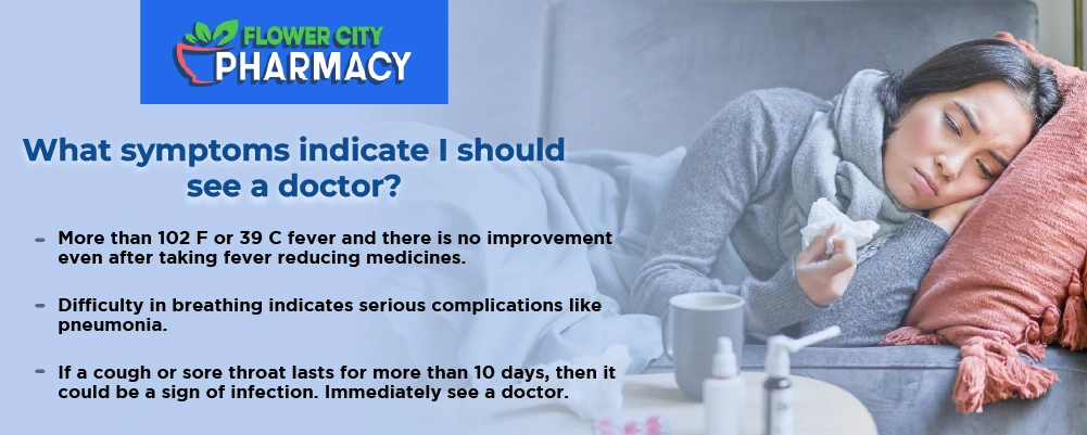 Symptoms to see the Doctor